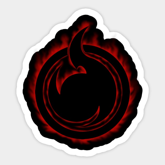 Hell Girl Seal Sticker by Rebellion10